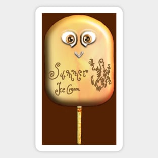 Summer Yok Ice Cream Magnet